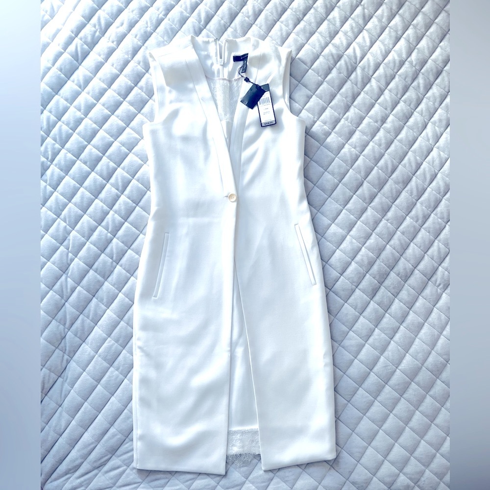 BCBG White dress